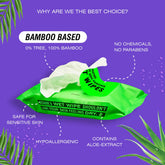 Beco Bamboo Multi Use Wet Wipes - 25 Wipes, Pack of 2